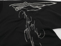 SAVAGE BASE | Rhinestone Angel-Wing T-Shirt - product detail