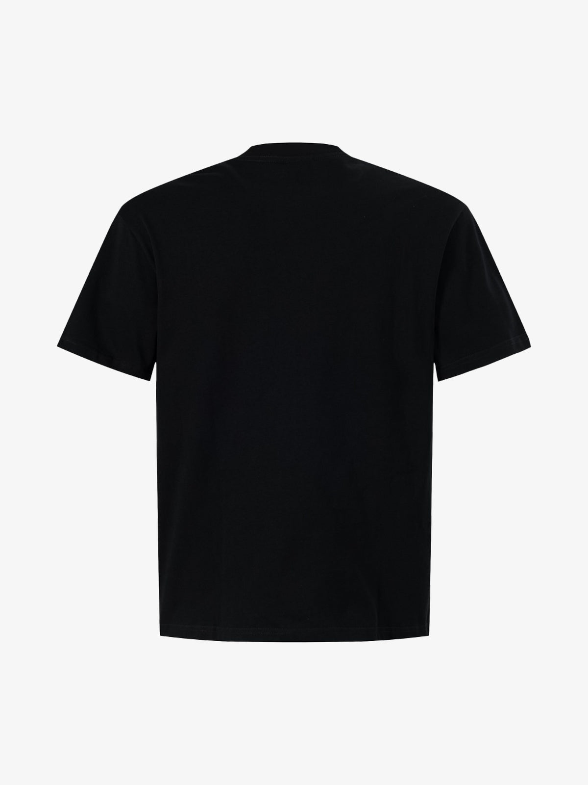 UNUSUAL ORIGINAL | Rhinestone Cross T-Shirt in Black - back view