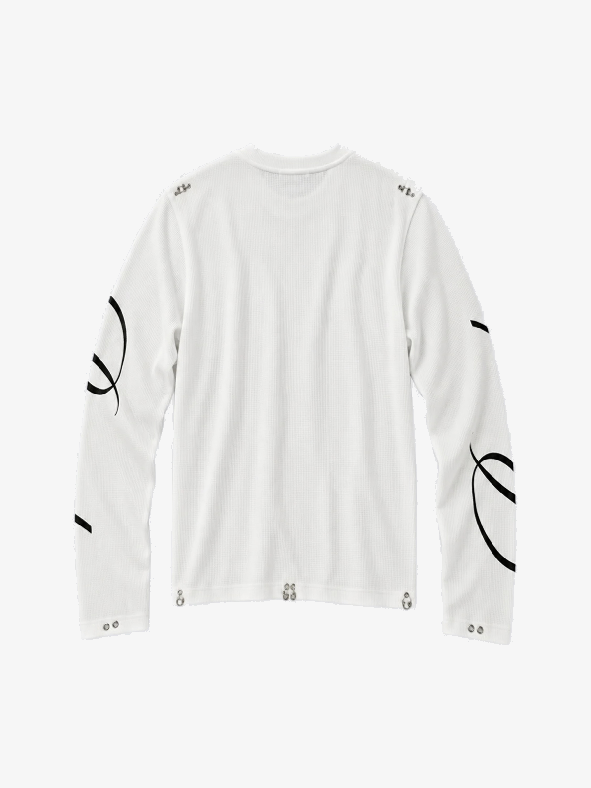 FATENOIR | PIERCED PORTRAIT GRAPHIC SWEATSHIRT